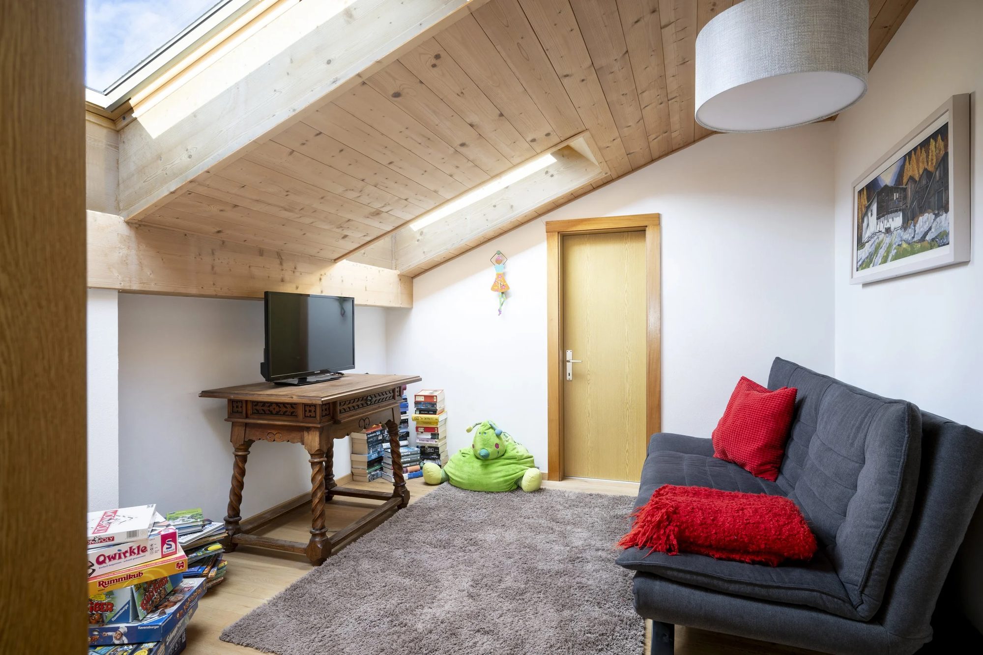 Living space filled with natural light